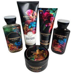 Tropidelic Bath & Body Works Set Moisturizing Body Wash Body Cream & Body Butter